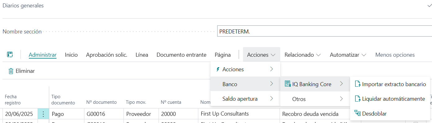 GeneralJournalImport