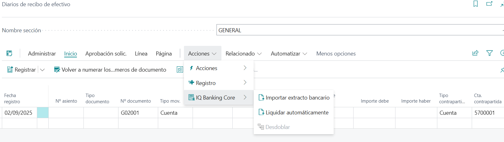 ReceiptCashJournalImport