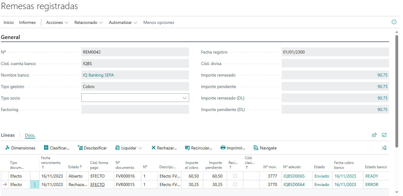 HowToRejectDocInPostedBillGroup2