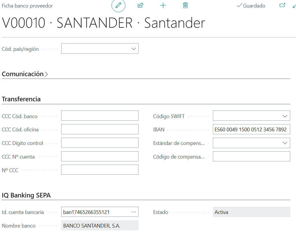VendorBankAccountAsign