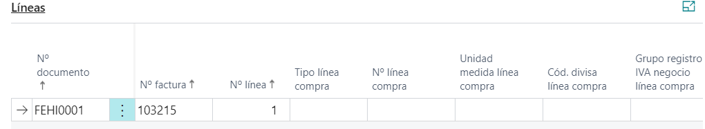 ImportedDocumentInvoiceLines