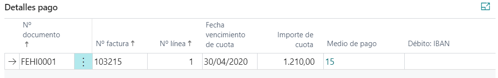 ImportedDocumentInvoicePayments